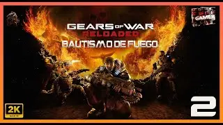 🔴 Gears of War Reloaded | Capítulo 2 – Bautismo de Fuego | PC Gameplay