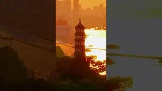 The picturesque scenery along the Yangtze River in Jiujiang #travel #china #jiujiang