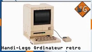 Handi-Lego : Montage ordinateur retro (Zuru Max Retro)