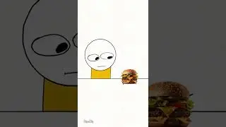 Funky Burger.... #memes #animation #animationmeme #meme #burger #burgermeme #goofy #flipaclip