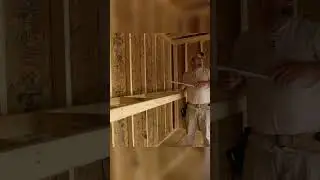 Shed Shelf Install #construction #builder #diy #shed