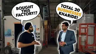 Factory tour of Indian businessman in Canada 🇨🇦