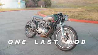 Пристегивающиеся рули для CB550 Cafe Racer!