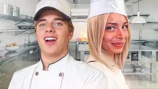Gavin & Makena Compete In A Cooking Challenge..