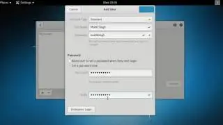 Add a new Standard/Administrator account to Kali Linux