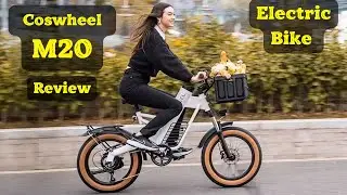 Coswheel M20 Electric Bike 1000W high-torque brushless motor top speed of up to 45 km/h