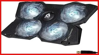 KLIM Wind - Laptop Cooling Pad - More Than 500 000 Units Sold - 2022 Version - The Most Powerful
