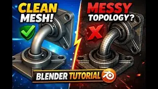 Blender Tutorial: Clean Mesh & Perfect Topology