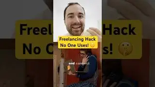 This Freelancing Hack Will Get You Clients! #freelance #freelancing #remotework #remote #workhacks