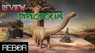 UNBOXING Y REVIEW DIPLODOCUS CARNEGII 'STARGAZER' DINOSAURIOS!!! \\ REBOR 2023