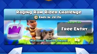 Clash Royale :- Raging Ram Rider Challenge!! 🔥 (Match 5) #shorts