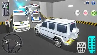 Police Car 🚔 Trapped in Parking Garage 😱 |3D Driving Class New Update 2026 v35.3 |Android 4K#cargame
