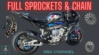 UPGRADED 520 Chain and sprocket for my BMW M1000RR : more performance and speed