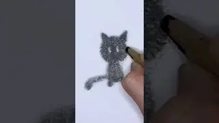 How to draw cutie cat. Drawing kitten. Art lessons. Drawing tutorial for beginners. Drawing together