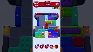 Color Block Jam Updated Level 606 #colorblockjamgame #colorblockjam #walkthrough #games #fungame