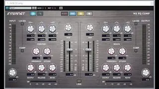 MS EQ COMP (INTERNET Co.Ltd.) VS CENTER  (WAVES） Presets Sound Check.