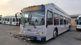 LA Charter Bus Lines 2009 New Flyer C40LFR #3620