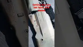 Loading the new TS12 15+1 capacity semi-auto. #IWI #Tavor #TS12 #12ga #range #loading #asmr #foryou