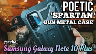 Poetic 'Spartan' Gun Metal Full Body Rugged Case for Samsung Galaxy Note 10 Plus 👊