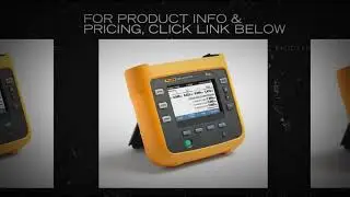 Fluke 1732 Three Phase Electrical Energy Power Logger Analyz
