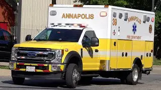 Annapolis Fire Department Battalion 35 & Medic 39 Responding