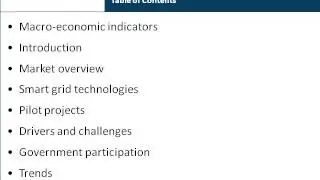 India Market Research Report : Smart grid market in india 2013