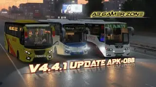 Update Bussid V4.4.1 Unlimited Hino apk+Obb || How to set Bus Simulator Indonesia Game||ABGZ &PBS BD