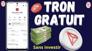 TRON GRATUIT MINAGE GRATUIT SANS INVESTIR / GAGNEZ DE L' ARGENT EN LIGNE AVEC LES #CRYPTO #TRX