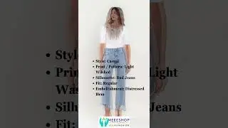 Denim Revival: VERVET High Rise Cropped Distressed Hem Dad Jeans Review & Styling | MeeeShop