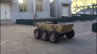 AWID Unmanned Ground Vehicle (UGV) 6 wheeled electric vehicle