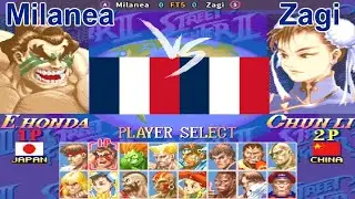 Super Street Fighter II X: Grand Master Challenge - Milanea vs Zagi FT5