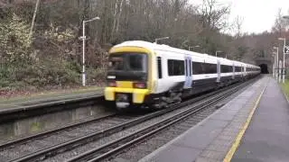 Trains around London 12/12/16