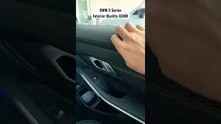 BMW 3 Series Viral Scratch Test - Interior Quality #asmr #car  #asmrsounds #bmw #shorts #fyp
