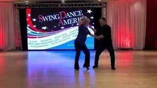 All Stars. Austin Scharhorst & Susan Brown. Swing Dance America 2022.