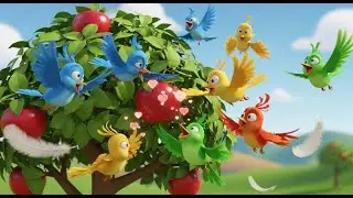 Apple Tree Song &ndash; How Many Apples Fall Down | Fun Counting Song for Kids | Silly Nature Rhyme