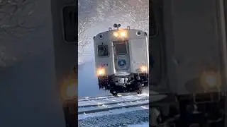 Metro-North 8822 heads south - January 19, 2026