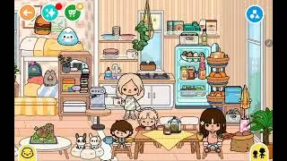 Sabah rutiniiii !! 🤍🤏🏻🏡 Toca Fairyy | Toca Life World