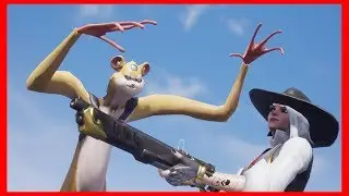 Every Overwatch Character Tries to Scare Ashe (Scream Queen Highlight Intro)