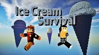 Minecraft - Ice Cream Survival #Ep22 Herobrine l'invincible !