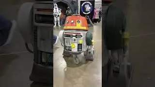 Star Wars Rebels Chopper at the 2024 Atlanta Comic Con: Part 1