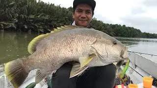 3 EKOR MONSTER BLACK BASS BERHASIL LANDED