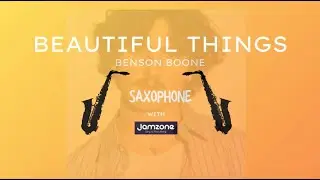 Beautiful Things | Saxophone Play-along | Sheet Music
