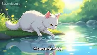 Ek Billi aur ek murga ki kahani. AI videos  se banaya 
