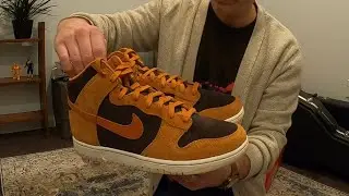 Dark Russet Dunk High Premium - Dark Curry - Early Look - Drops on SNKRS 3/5 - Watch Before you Buy!