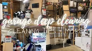 Garage Deep Cleaning 2024 | Massive Cleaning & Organizing | Cleaning Motivational | Busy Honest Mom