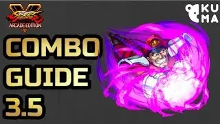 STREET FIGHTER V AE 3.5 - BISON COMBO GUIDE [MIXUPS / MEATY / FRAME TRAP]