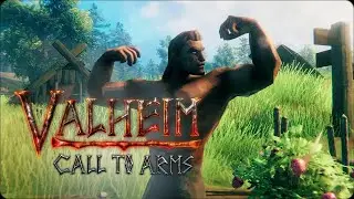 Valheim: Call to ARMS. From the beginning. Таскаем железо