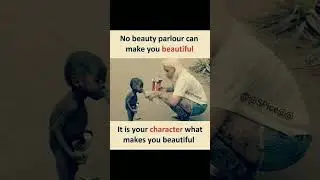 Inner Beauty Matters! ❤ #character #humanity