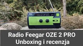 Radio Feegar OZE 2 PRO. Unboxing i recenzja.