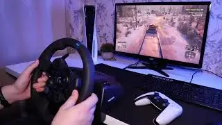 Logitech G923 PS5 test on SnowRunner original sound